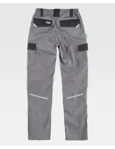 Pantalón elástico combinado de Workteam 2