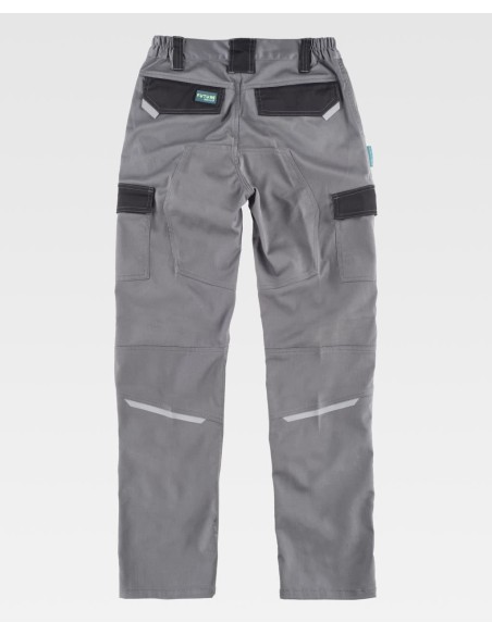 Pantalón elástico combinado de Workteam