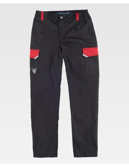 Pantalón elástico combinado de Workteam