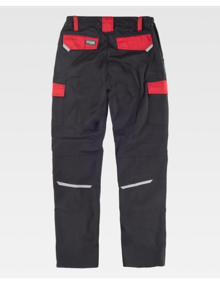Pantalón elástico combinado de Workteam