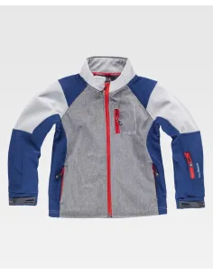 Chaqueta infantil tricolor de Workteam