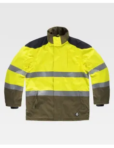 Parka ignifuga, impermeable y antiestatica de Workteam