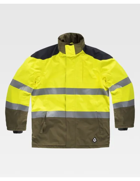 Parka ignifuga, impermeable y antiestatica de Workteam