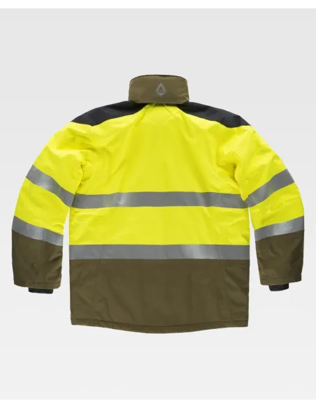 Parka ignifuga, impermeable y antiestatica de Workteam