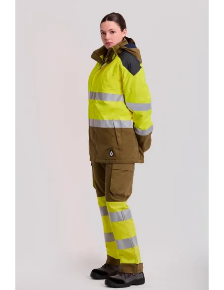 Parka ignifuga, impermeable y antiestatica de Workteam