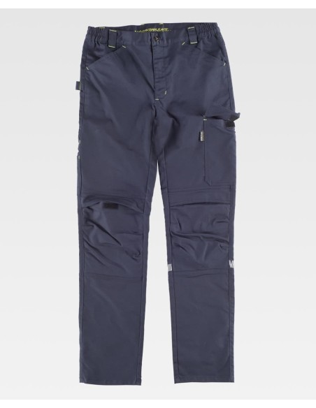Pantalón elástico de Workteam B4031 Pantalón elástico de Workteam B4031