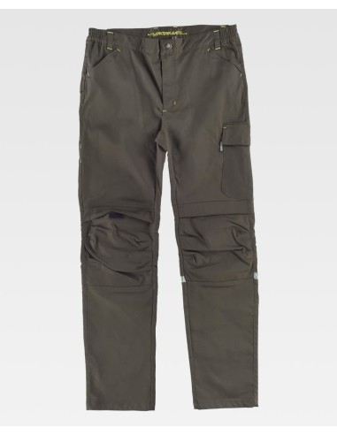Pantalón elástico de Workteam B4031