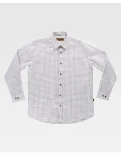 Camisa de cuadros de Workteam B8800 2