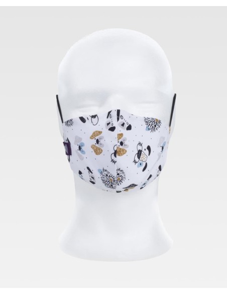Mascarilla reutilizable con estampado MSK850