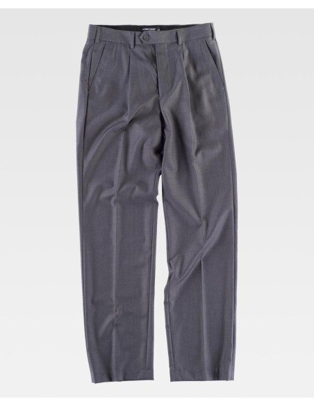 Pantalón recto formal de Workteam B9015