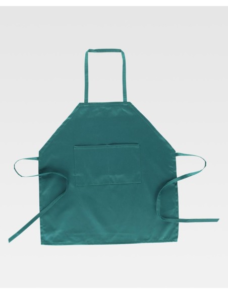 Delantal básico con peto de Workteam M1000