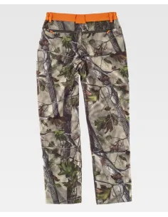 Pantalón estampado camuflaje de bosque de Workteam S8360 2