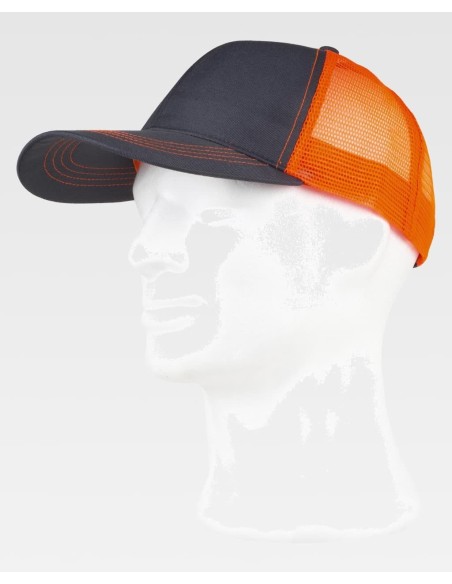Gorra con rejilla de Workteam WFA908