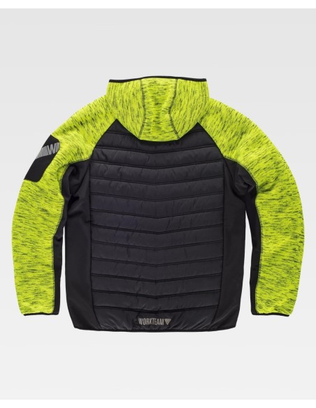 Chaqueta deportiva punto acolchada Workteam S9475