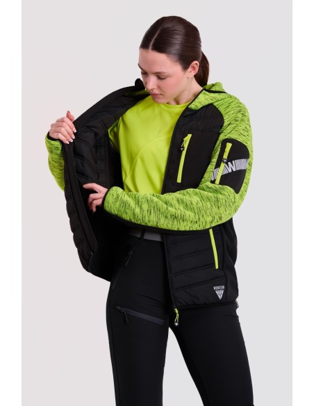 Chaqueta deportiva punto acolchada Workteam S9475