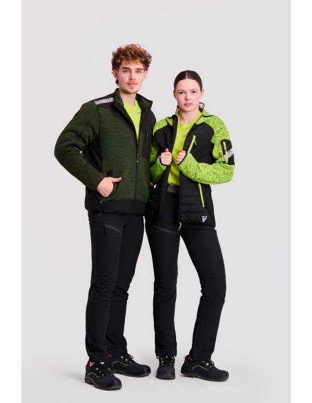 Chaqueta deportiva punto acolchada Workteam S9475