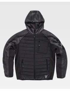 Chaqueta deportiva punto acolchada Workteam S9475 2