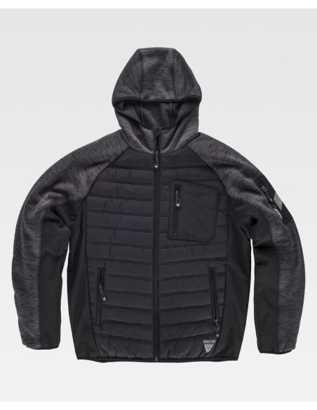 Chaqueta deportiva punto acolchada Workteam S9475