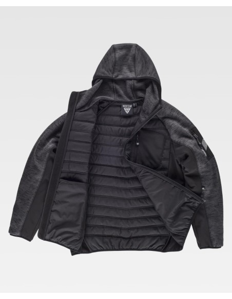 Chaqueta deportiva punto acolchada Workteam S9475