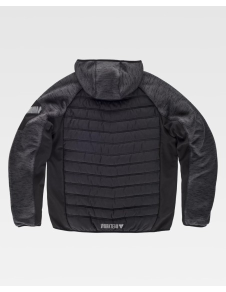 Chaqueta deportiva punto acolchada Workteam S9475