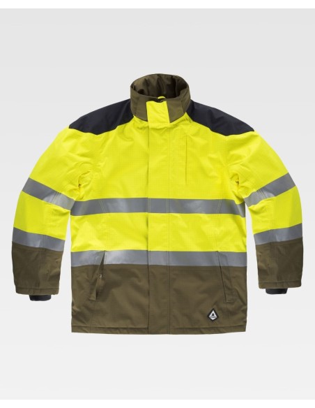 Parka tricolor ignífuga de Workteam B3781