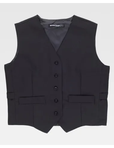 Chaleco entallado para señora de Workteam B9030