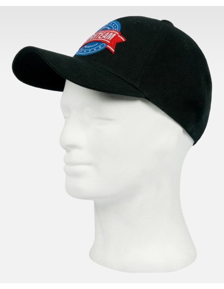 Gorra sarga con logo de Workteam WFA905
