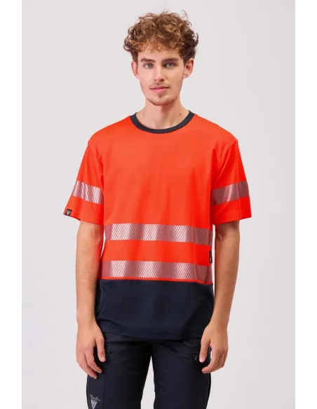Camiseta de alta visibilidad manga corta C3997 Workteam