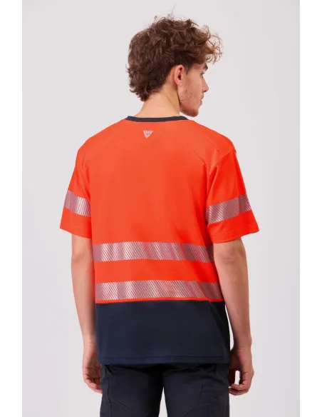 Camiseta de alta visibilidad manga corta C3997 Workteam
