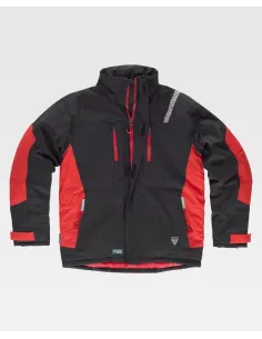 Parka acolchada combinada en dos colores WF 2858 workteam 2