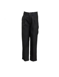 Pantalón largo con botón y cremallera