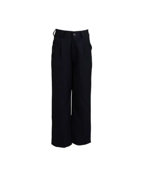 Pantalón largo con botón y cremallera