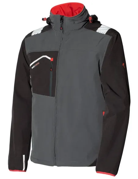 Chaqueta Softshell POSH de industrial Starter 04527B
