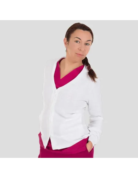 Rebeca Blanca de Mujer Modelo 1027 de Uniformes Garys