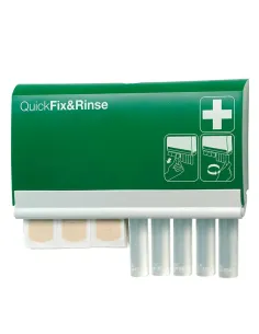 Dispensador de lavaojos de emergencia y tiritas FARU R145