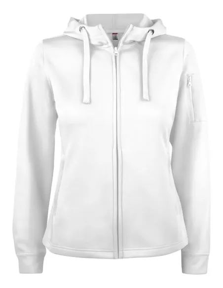 Sudadera Basic Active Hoody Full Zip Women de Clique