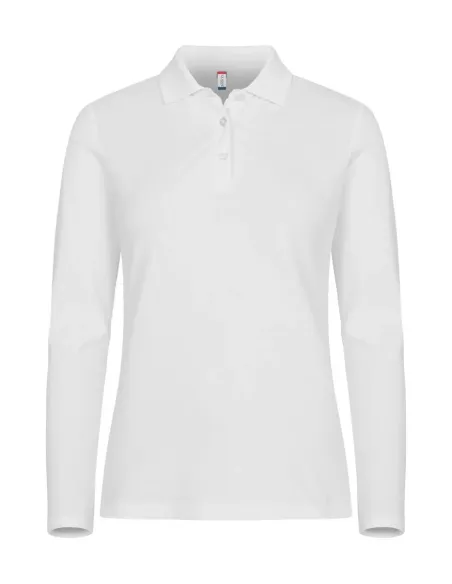 Polo Stretch Premium L/S Women de Clique