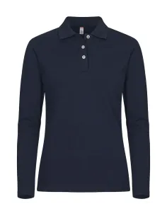Polo Stretch Premium L/S Women de Clique 2