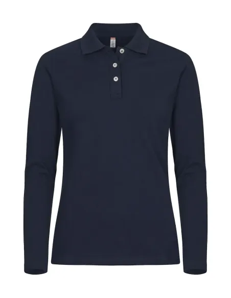Polo Stretch Premium L/S Women de Clique