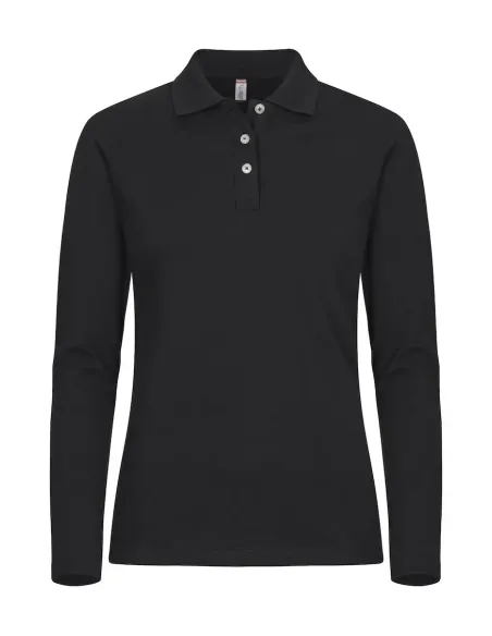 Polo Stretch Premium L/S Women de Clique