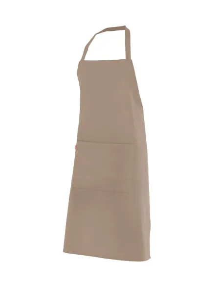 Delantal con peto antiarrugas