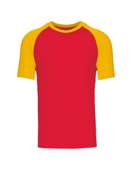 Camiseta bicolor Baseball de Kariban K330