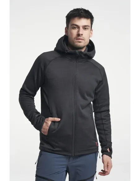 Sudadera deportiva Tenson TXlite Hoodie zip de hombre