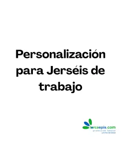 Personalización de Jerséis de trabajo