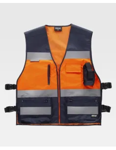 Chaleco Vest alta visibilidad workteam