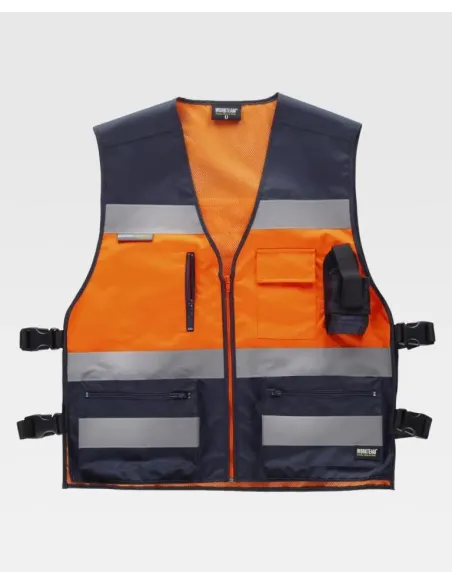 Chaleco Vest alta visibilidad workteam