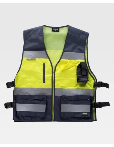 Chaleco Vest alta visibilidad workteam