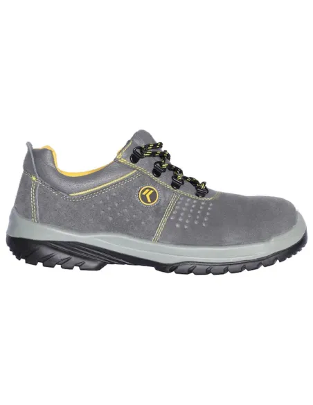 Zapato de seguridad TIRSO perforado gris S1P SRC