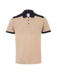 Polo Velilla stretch bicolor manga corta