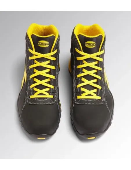 Bota de Seguridad Diadora Glove Mid S3S - Nobuk Vacuno Impermeable